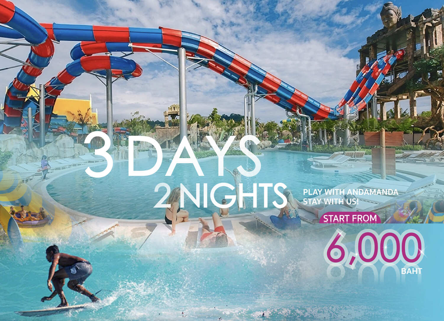 Experience the Thrill of Rides and Waterslides